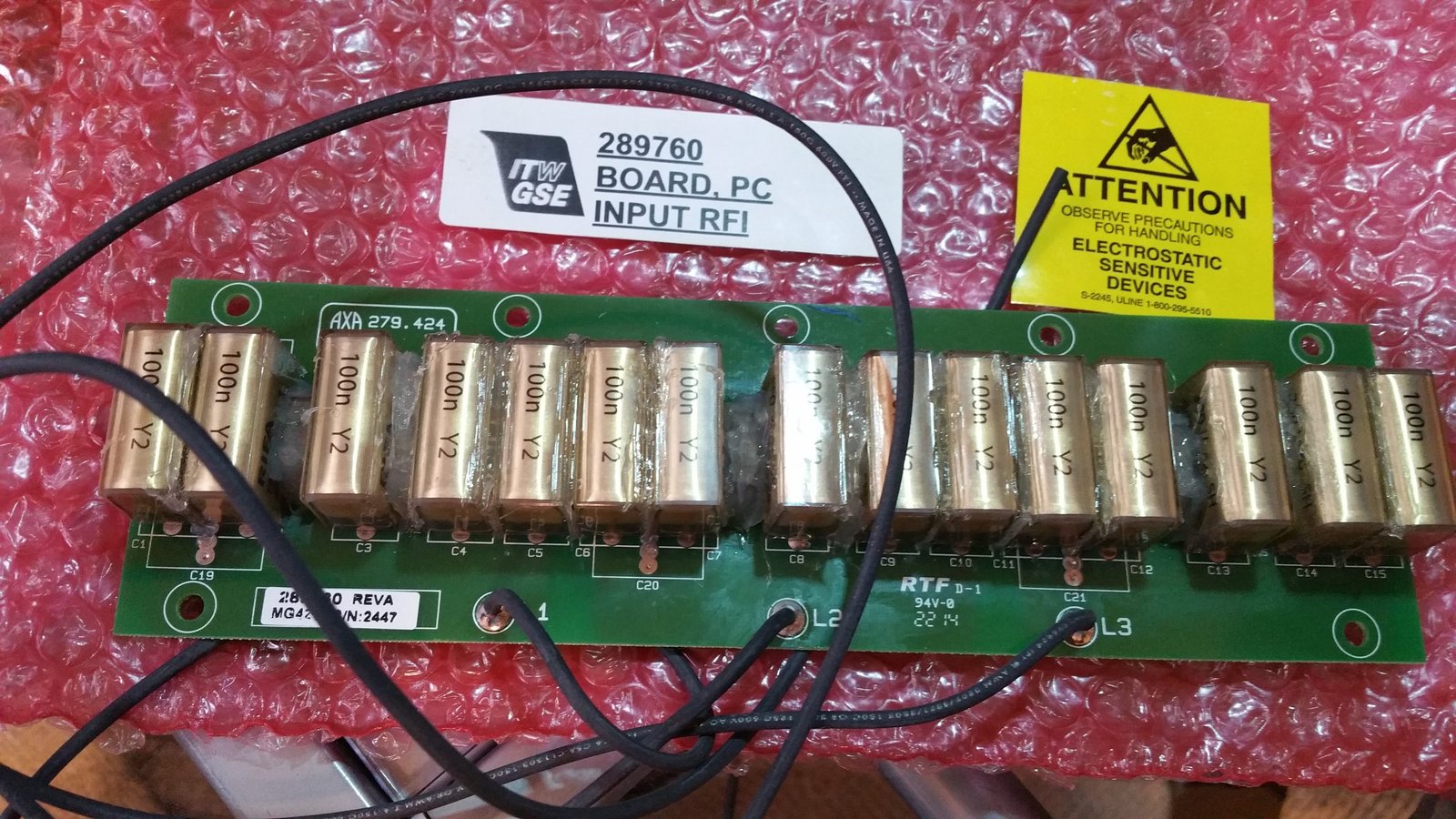 289760 - Board, PC, Input RFI Grandmart Limited 289760 - Board, PC, Input RFI - Image 3