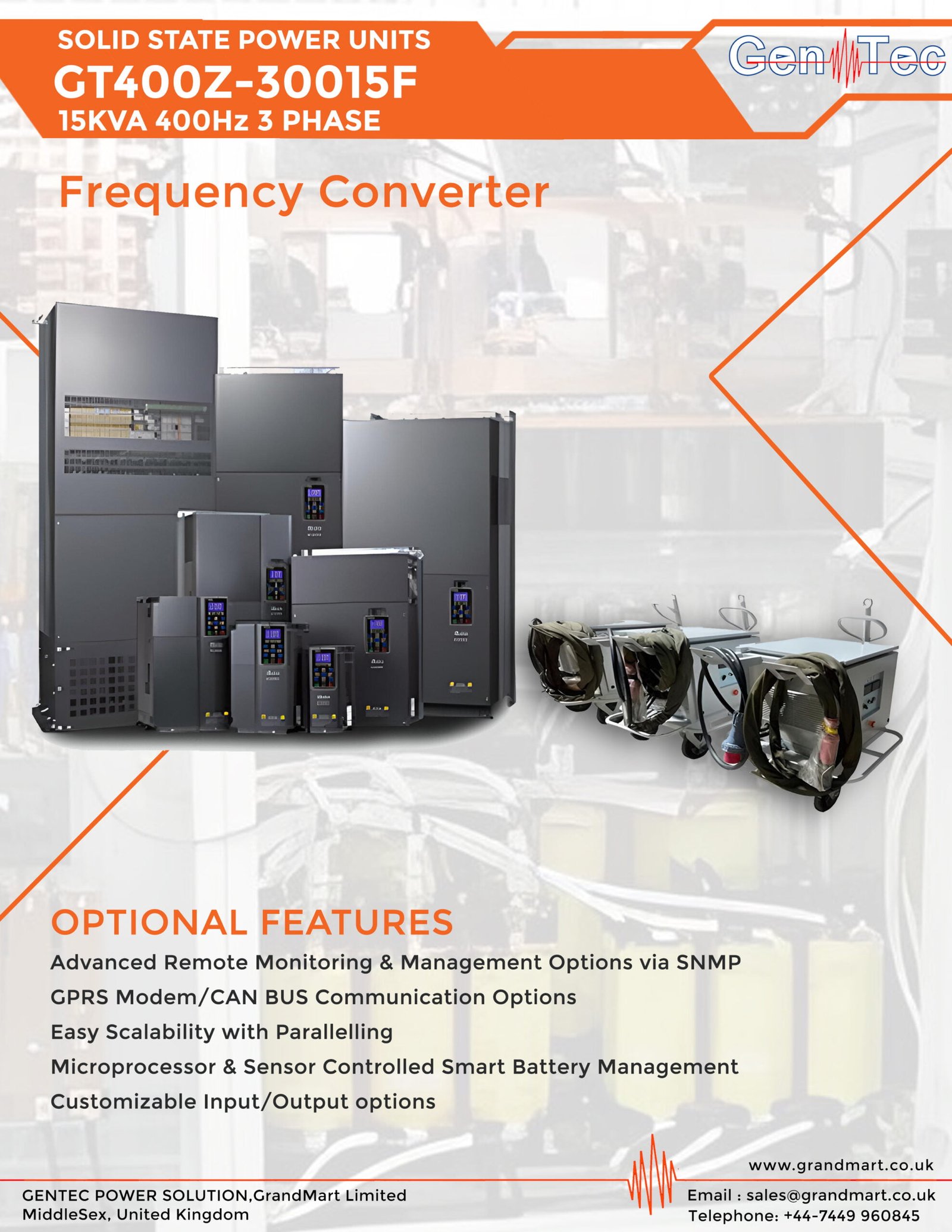 FCU-IND (15kVA 400Hz) Grandmart Limited