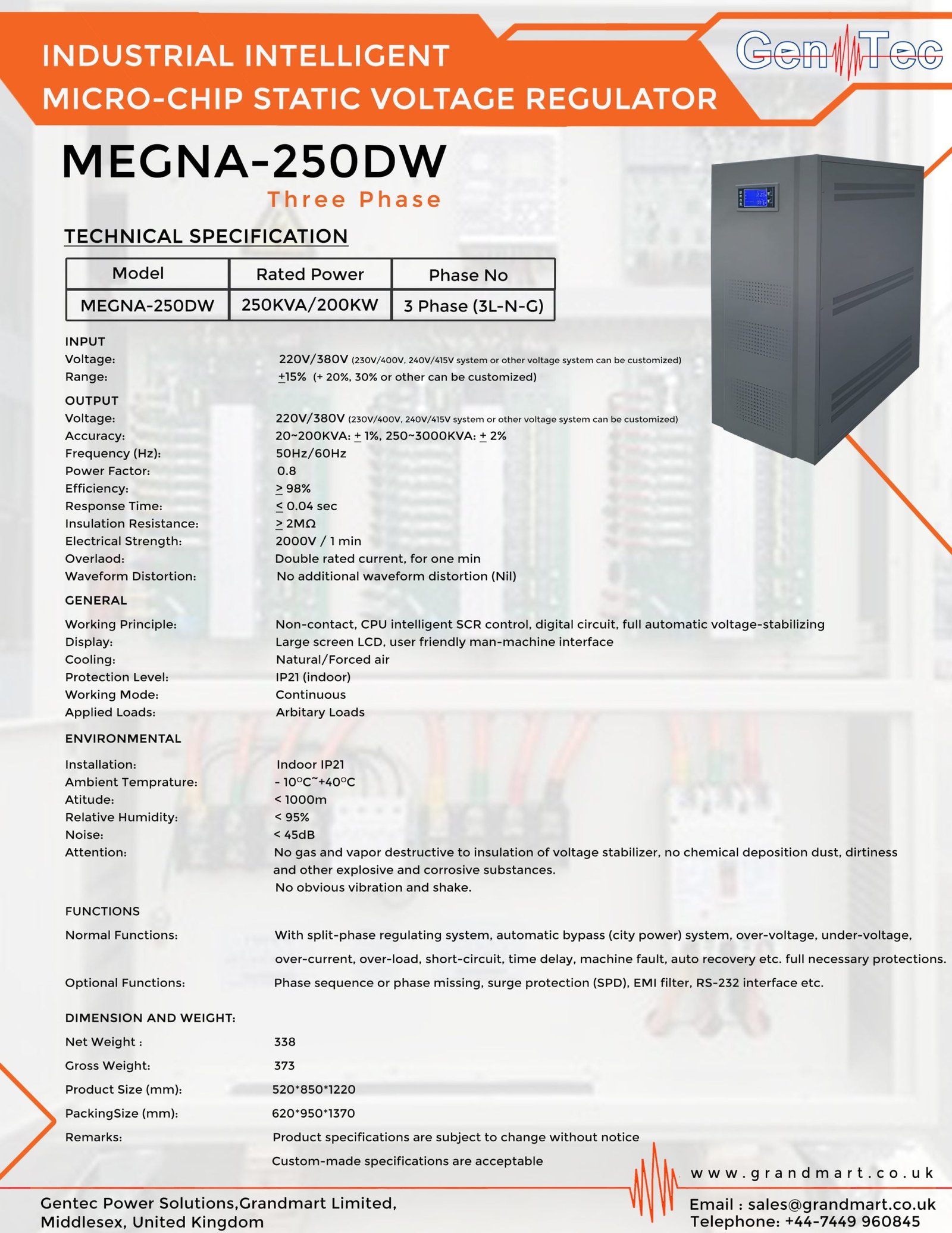250 DW Grandmart Limited